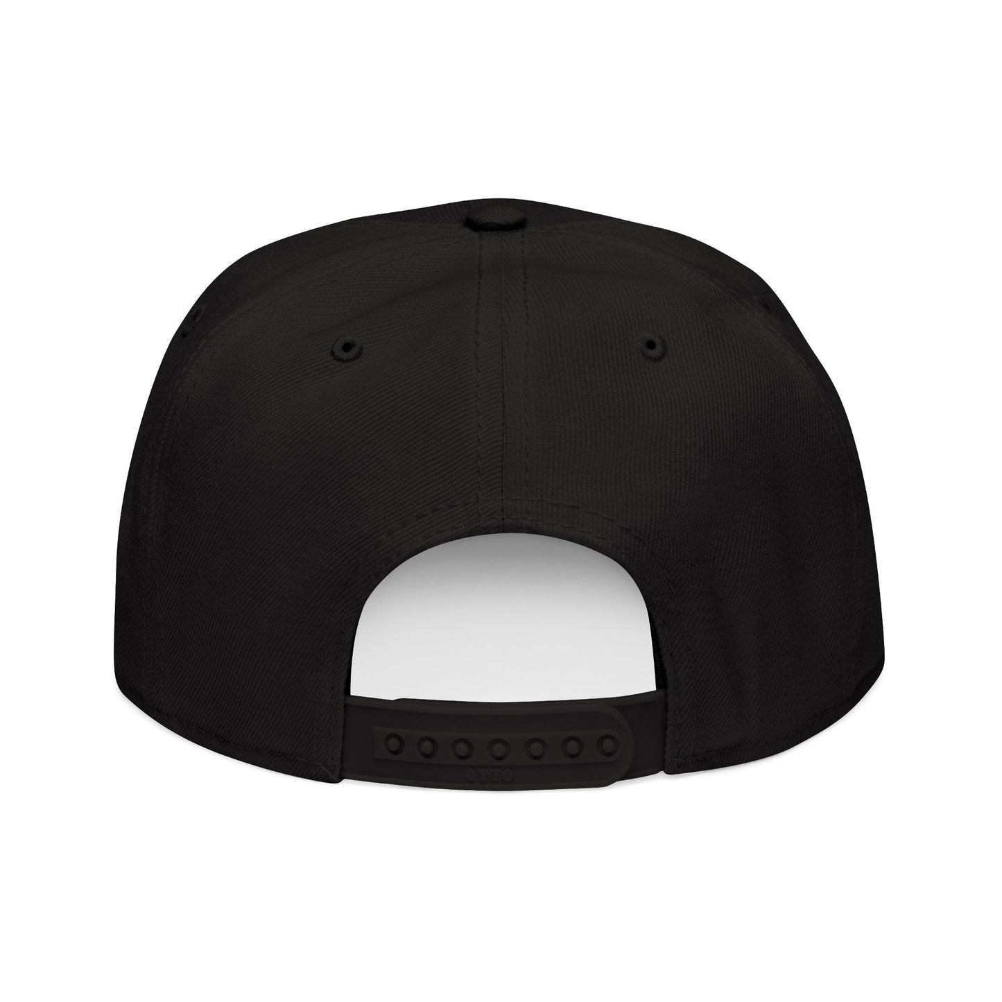 Thick Embroidered Snapback Cap - Casual Streetwear Hat