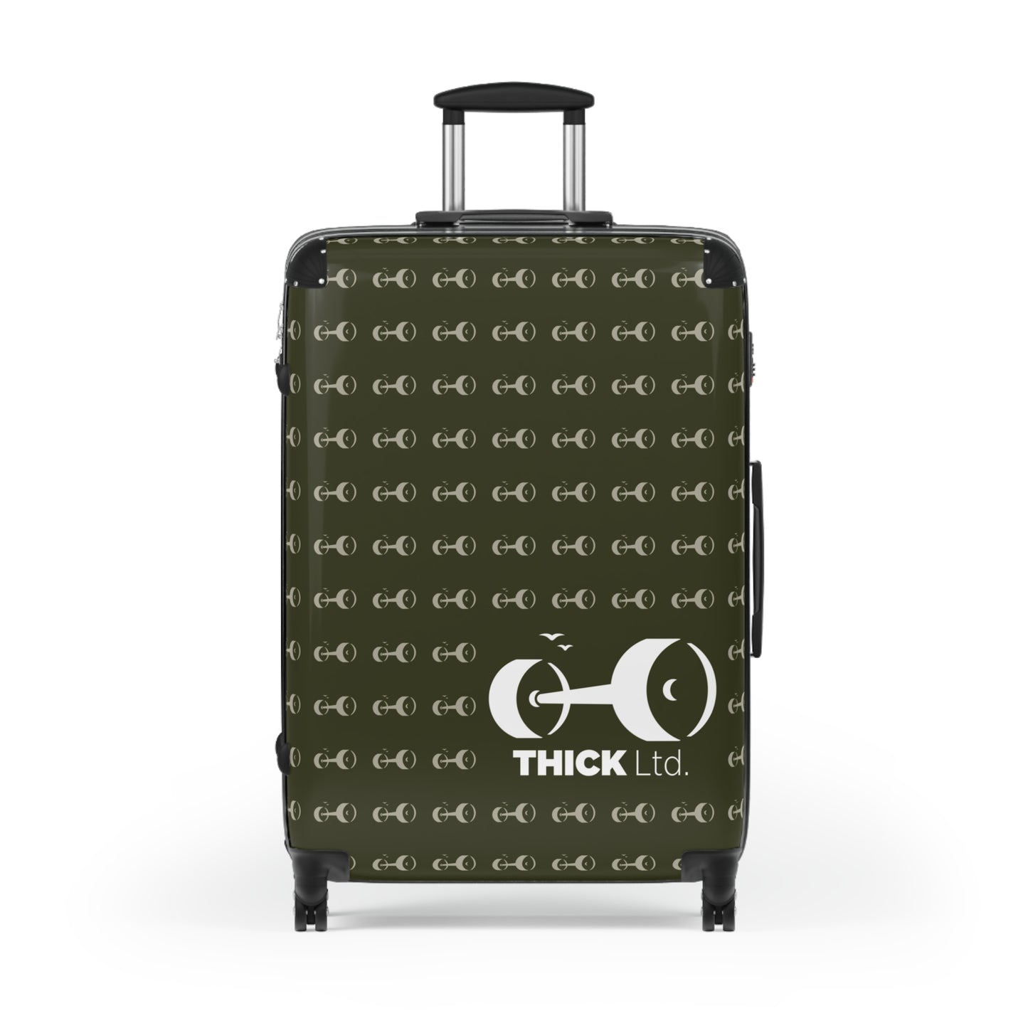 Stylish Travel Suitcase with Graphic Design
