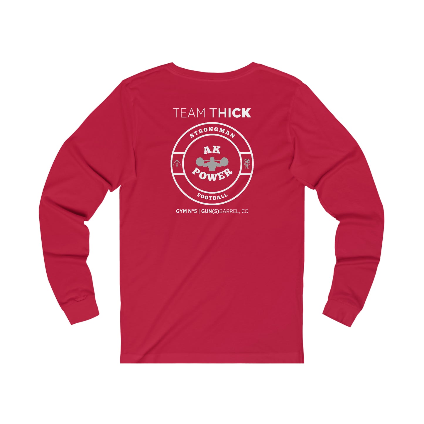 AK POWER | Strongman PLUMP COVER Jersey Long Sleeve Tee