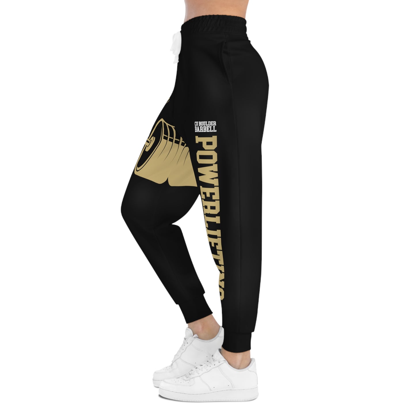 CU Barbell Powerlifting Warm-Up Joggers (Black)