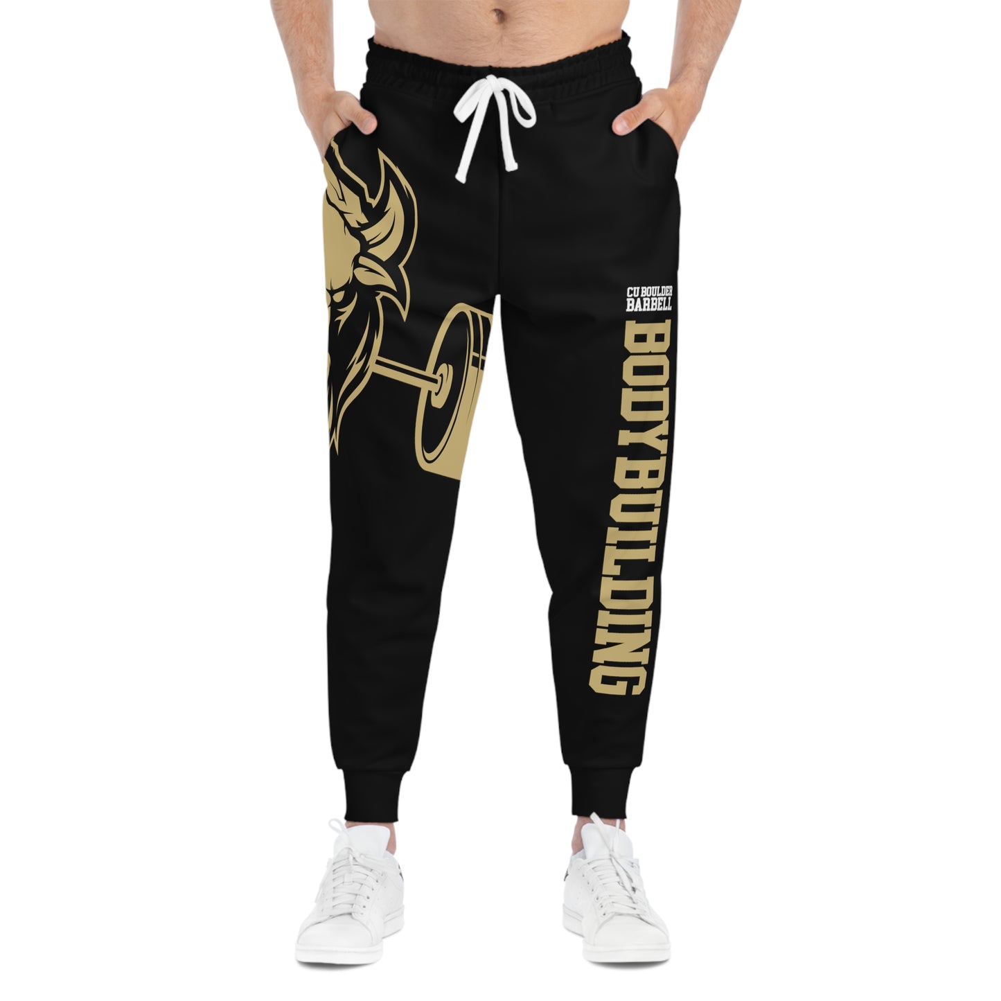 CU Barbell Bodybuilding Warm-Up Joggers (Black)