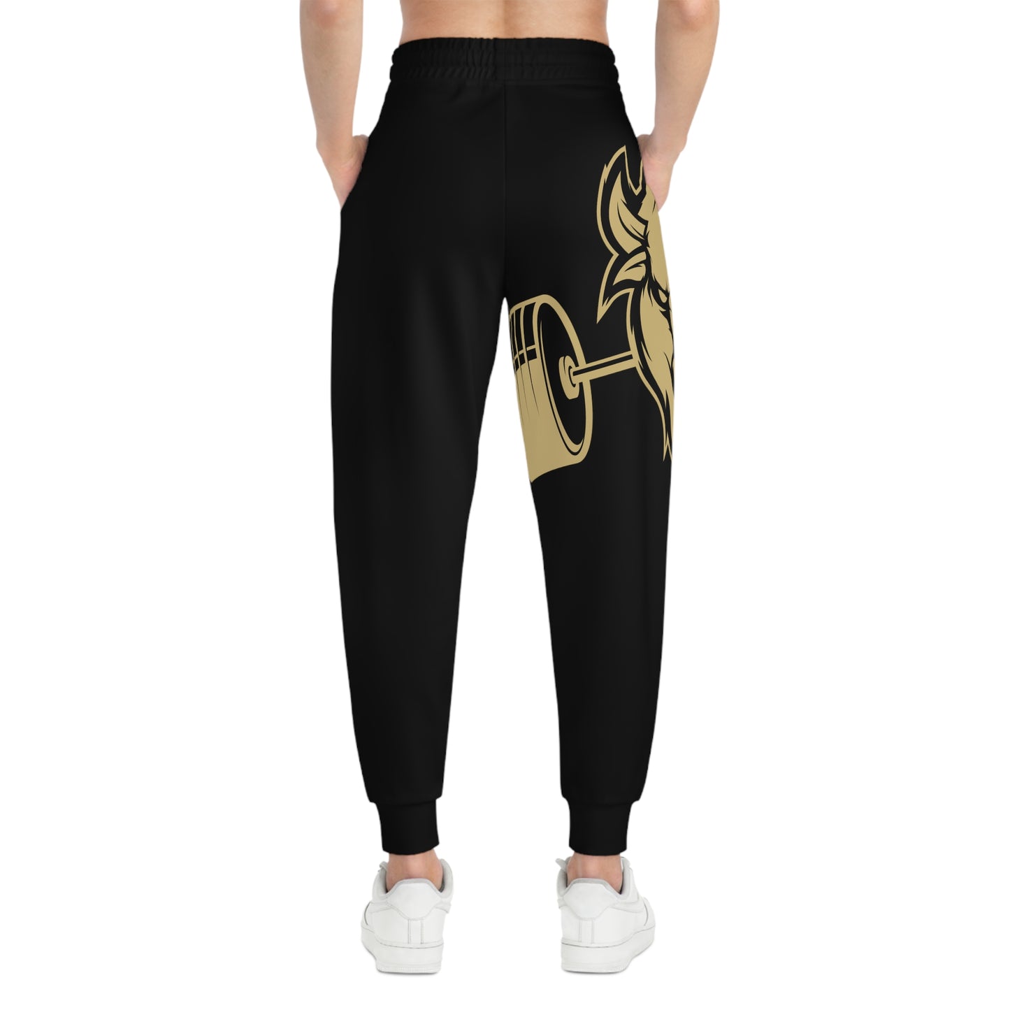 CU Barbell Powerlifting Warm-Up Joggers (Black)