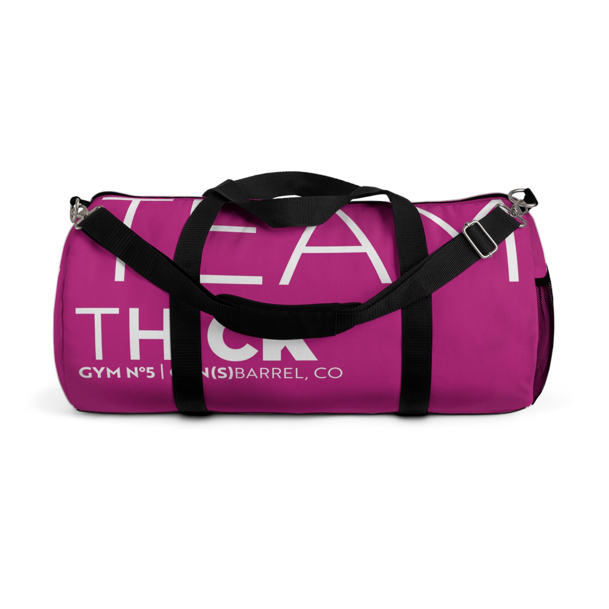 Team Thick Duffel Bag [HOT PINK] – Gym Number Five