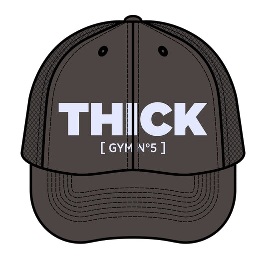 Thick Gym Retro Trucker Hat / Workout Cap