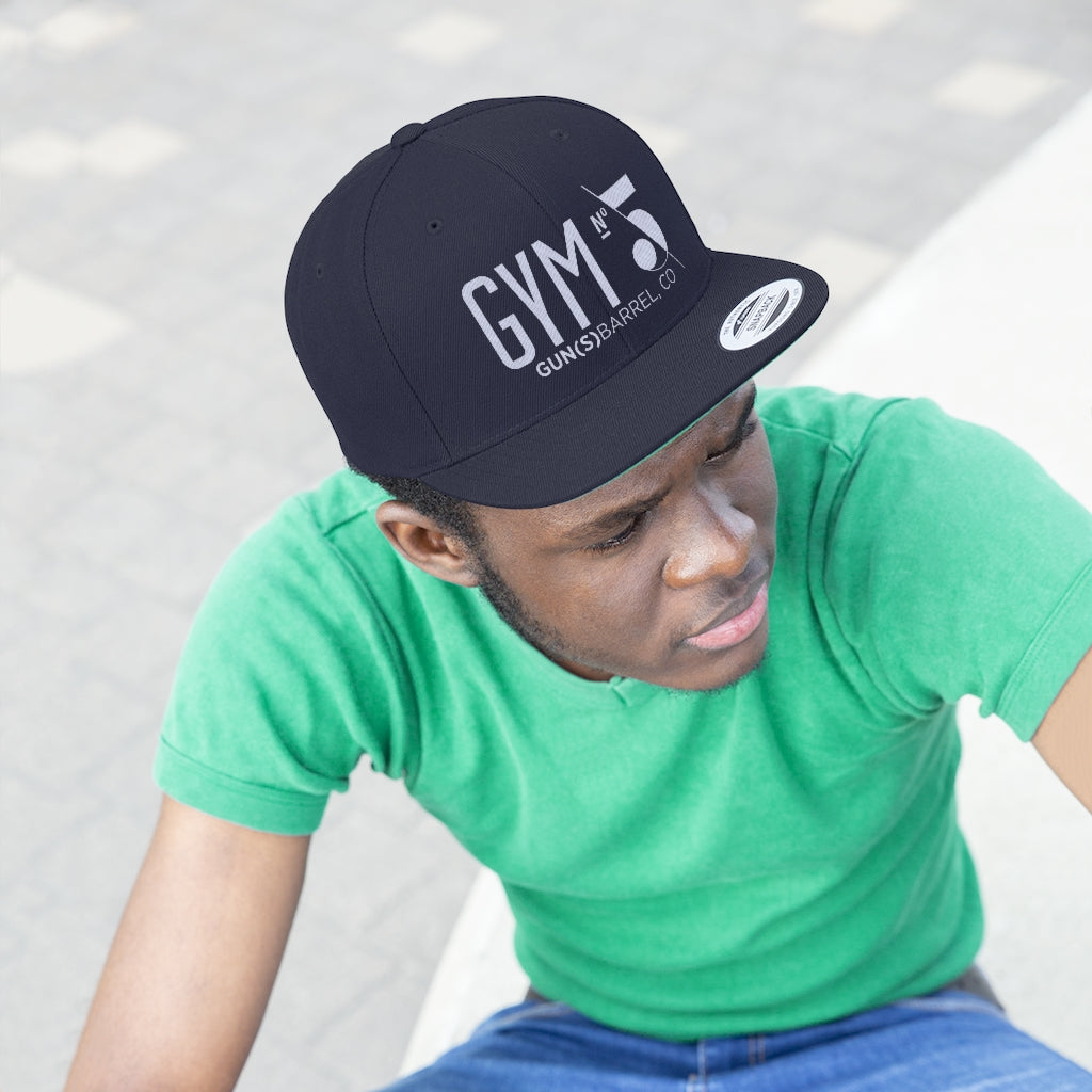 GYM N°5 Gun(s)barrel Unisex Flat Bill Hat