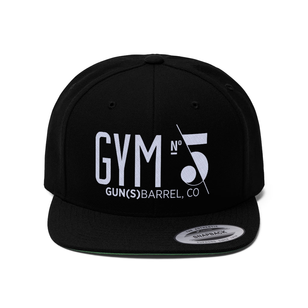 GYM N°5 Gun(s)barrel Unisex Flat Bill Hat