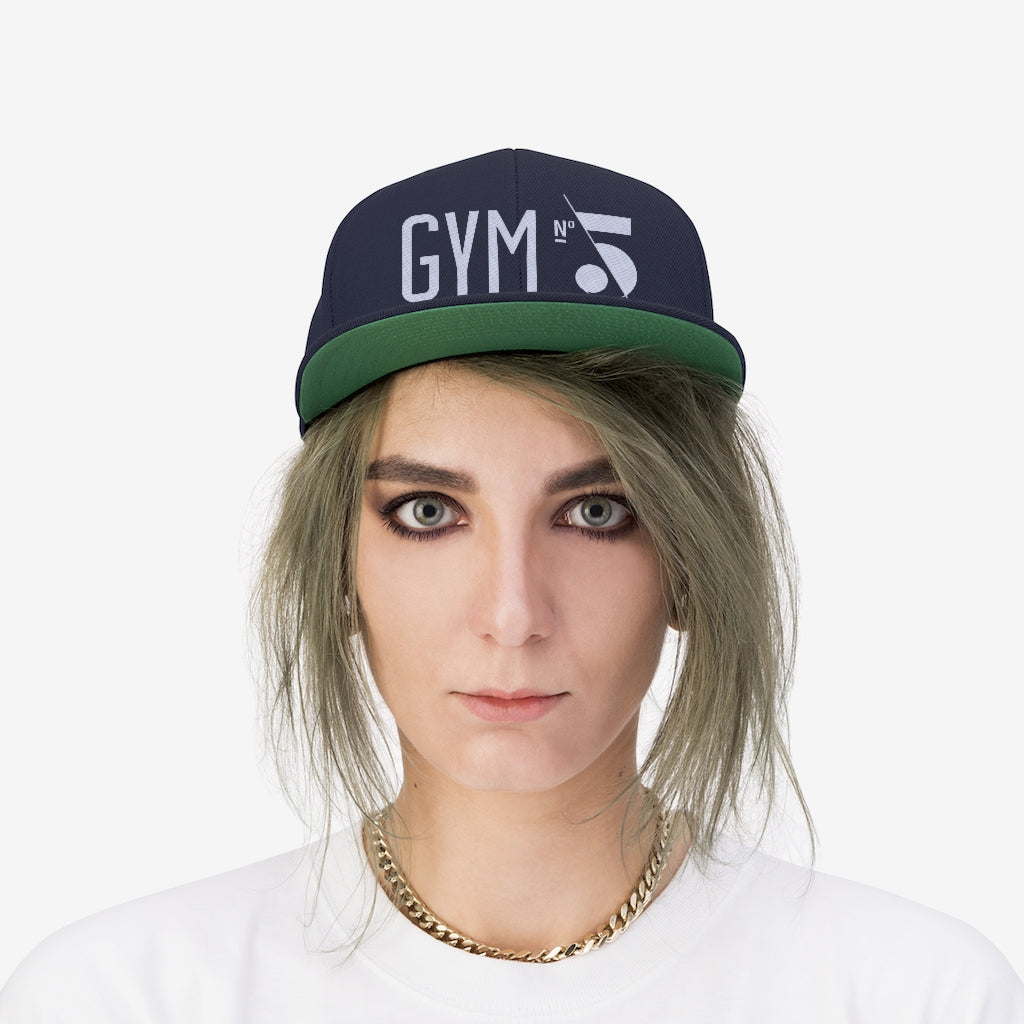 GYM N°5 Gun(s)barrel Unisex Flat Bill Hat