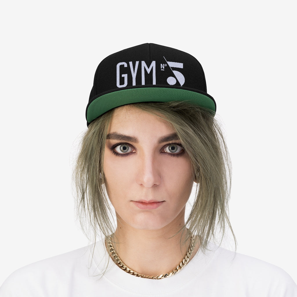 GYM N°5 Gun(s)barrel Unisex Flat Bill Hat